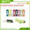 Cylinder 2600mah lipstick power bank mini usb portable lipstick powerbank