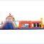 3.5mWx20mLx6mH Giant Inflatable Obstacle Course Outdoor Inflatable Games for Adult