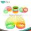 Wholesale Colorful plastic spring capsule toy with logo printing