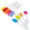 OEM Design  express factory stainless steel handle silicone brush