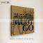 2016 new style popular letter painting with the competive price canvas