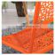 Cheap colored plastic dinning chair cafe chair