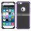 for iPhone6 plus 5.5" pc and silicone covers with football lines