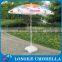Full color printing promotional beach umbrella advertising