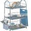 3 tiers dish rack with tray ; kitchen accessories sink dish drying rack with tray