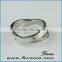 2015 new fashion Hot sell fashion crystal eternity finger ring