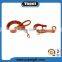 High Quality Brown Genuine Leash and Collar of Dog