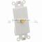 Single RCA Inner Wall Plate