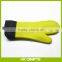 Heat Resistant Kitchen Silicone Grilling Gloves with Soft Quilted Liner Silicone Oven Mitts