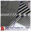 70% polyester 23% Golden Rulex stripe 7% Spandex yarn dyed jersey fabric with permanent for Garment