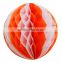 Hanging craft paper ball baby decoration