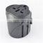 Hot selling  plug with socket type travel adapter 4 way plug adaptor