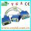 Nickel plated vga cable audio video cables