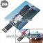 Promotional Custom Logo usb Card, 100% Real Capacity Credit Card usb 2.0, Cheapest Factory Price Business Card usb Flash 4GB,8GB