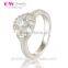 New Model Wedding Fashion Jewelry Design 925 Silver Ring