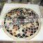 itatlion Round Table Top, marble overlay dinning table top