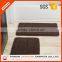 wholesale thin pvc back microfiber chenille bath mat