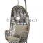 Steel PE Wicker Swing Chair