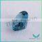 Wuzhou hotsale AAA garde 120# oval zircon blue spinel gemstone