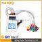 Light weight 12 channel 12 Lead Color LCD display ECG Holter Monitor with 24 Hours recorder