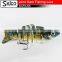 China artifical Swimming bait jointed fishing lures 3" 11g