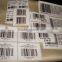 adhesive barcode sticker label printing