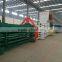 horizontal automatic hydraulic press baler with conveyor ,waste paper cardboard PET compactor