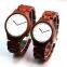 2017 wood watch Shenzhen wooden factory red sandal wood watches