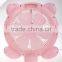 10 inch colorful box table fan with rotaing louvre