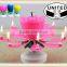 Intelligent+ Multicolors Musical Blossom Lotus Flower Rotatable Birthday Candles