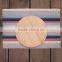 eco-friendly round solid wood cutting board for serving food