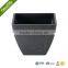 Plastic Garden Planter/ balcony flower pots/Recyclable/20 years/new design/UV protection