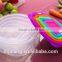 BPA-Free Stackable Plastic Food Storage Container Set With Lid/5pcs Plastic Food Storage Container Set
