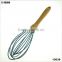 13039 Silicone Whisk with wooden handle
