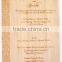 2015 fancy wedding invitation card laser cut bamboo
