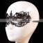 Elegant checp black masquerade lace eye mask M5101