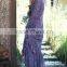 New Style Long Sleeve Chiffon Flirty V Neck Frock Design Maxi Dress Sexy Necked Women Picture HSd5175