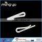 R shaped plastic shirt clip for garment accessory