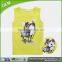 lastest hotsales good quality summer kids cotton o-neck tank top