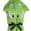 Trade assurance applique animal baby hooded towel fabric cotton/custom terry baby towel with hood for bath