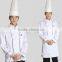 China Unisex Long and Short Sleeve Coat Catering Jackets White Chef Uniforms