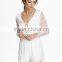 China Wholesale Clothing Sexy Mesh Long Sleeve Lace Playsuit for Woman