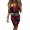 Fashion Retro Sexy Off Shoulder Lady Dress