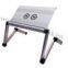 Foldable Laptop Table With Double USB Cooling Fan