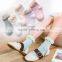 B40721A Wholesale 5 colors kids socks girls floral lace socks
