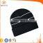 embroidery custom reflective beanie hat / winter hat wholesale