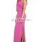 CHEFON Halter long cheap dresses