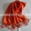 100% pashmina silk shawls with new style