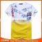 Free design yellow comfortable custom design cotton t-shirt