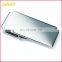 Custom Logo Sterling Silver Hinged Money Clip